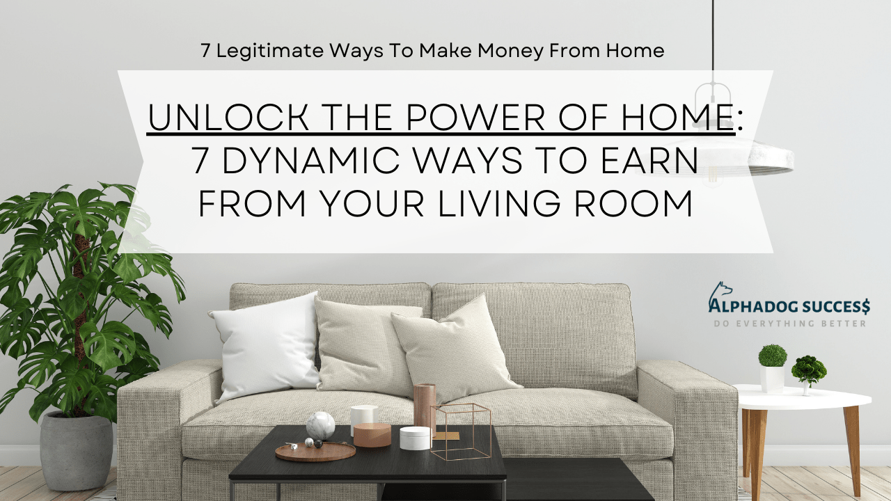 7 Legit Ways to Make Money Online from Home