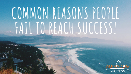 Common Reasons People Fail to Reach Success